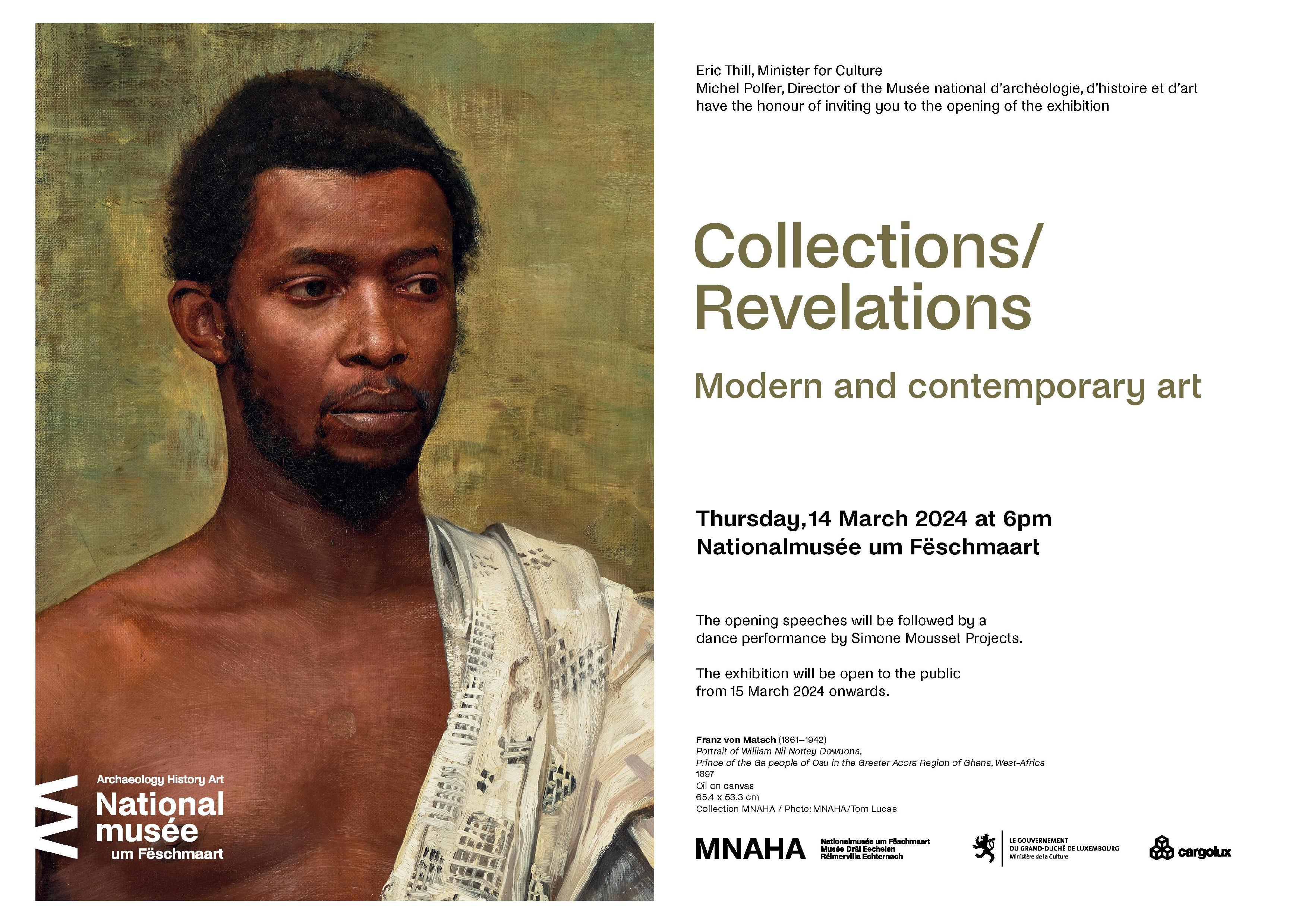 Exposition "Collections/Revelations. Modern and contemporary art" @ MNAHA Luxembourg
